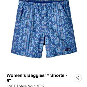 Patagonia Women's 5' Baggies